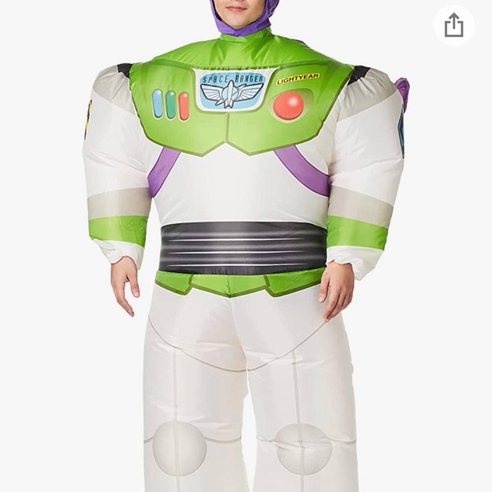 Buzz lightyear inflatable costume + HELMET